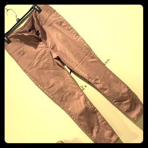 Rose colored Jeggings